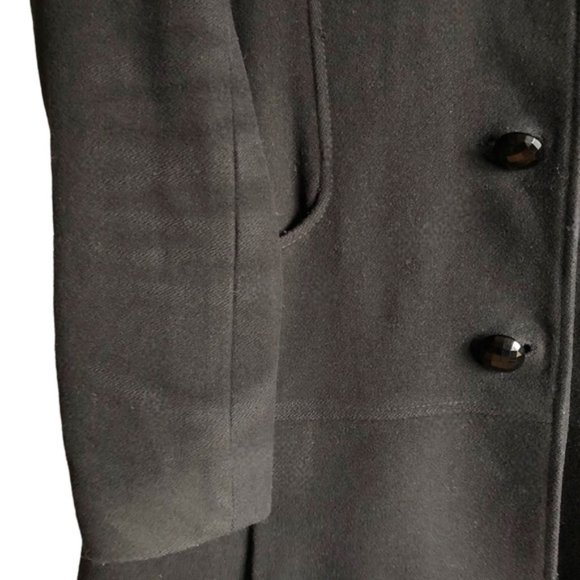 Mackage Wool and Cashmere Coat Size Large Black - Picture 8 of 15